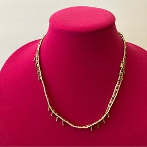 Treasure & Bond Necklace | Color Brown & Cream | NWT